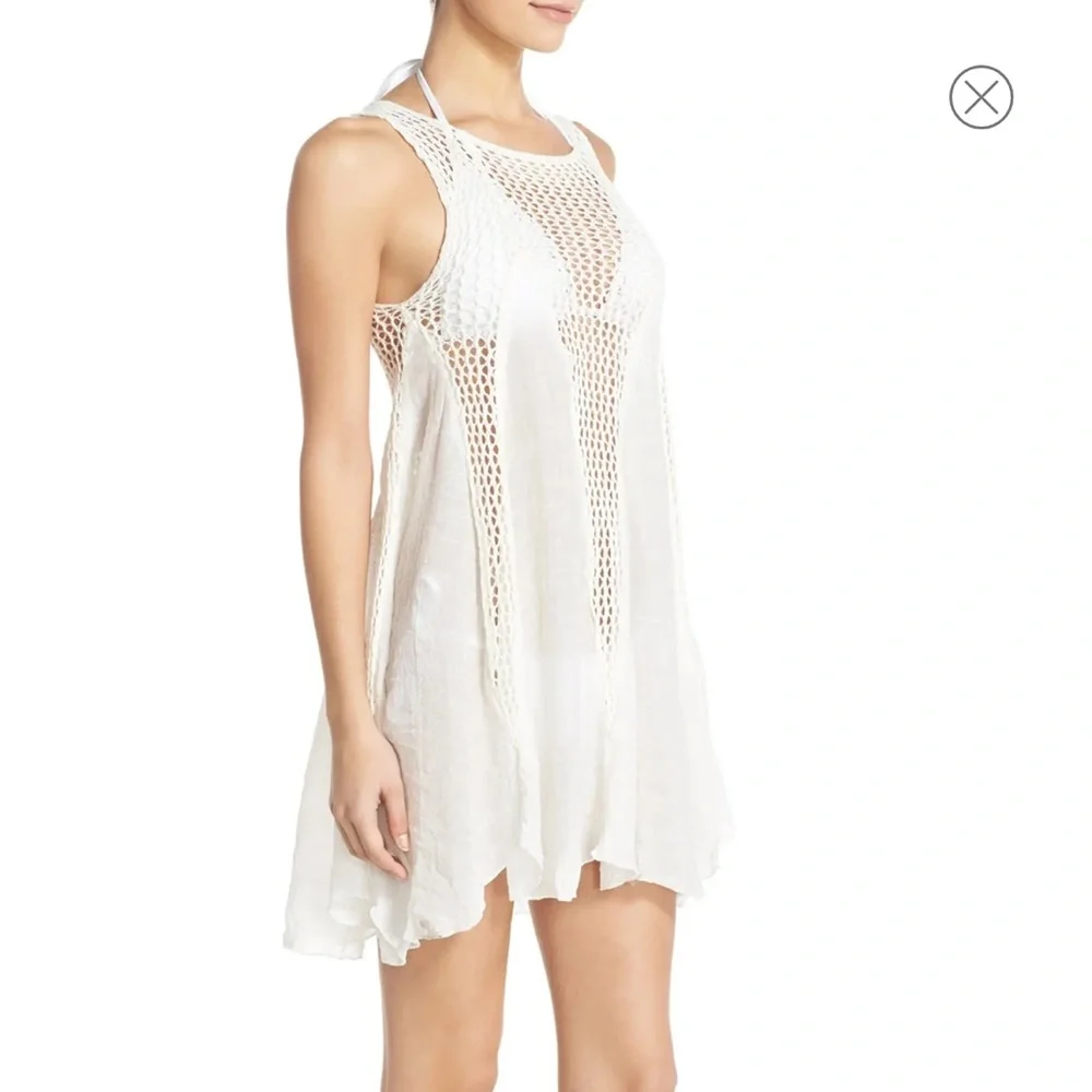 Elan Crochet Inset Cover-Up Dress - Picture 2 of 9